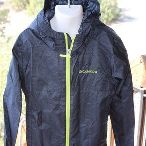 Columbia windbreaker Jacket Boys S (8) Black Omni